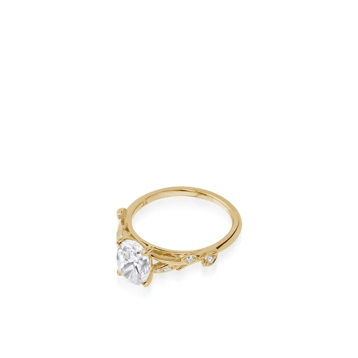 Rings Polly White Gold Engagement Ring John Atencio