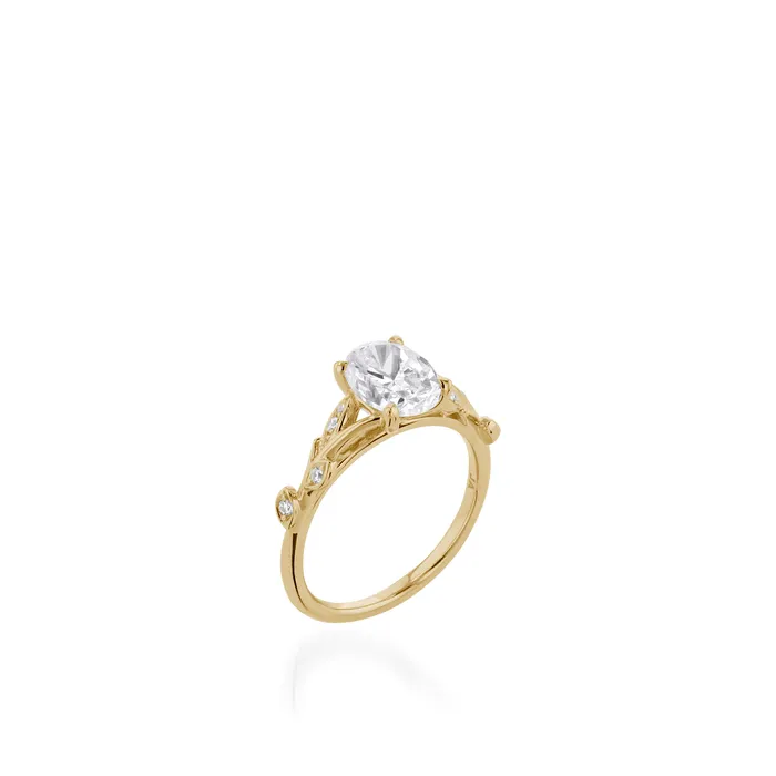 Rings Polly White Gold Engagement Ring John Atencio