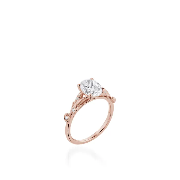 Rings Polly White Gold Engagement Ring John Atencio