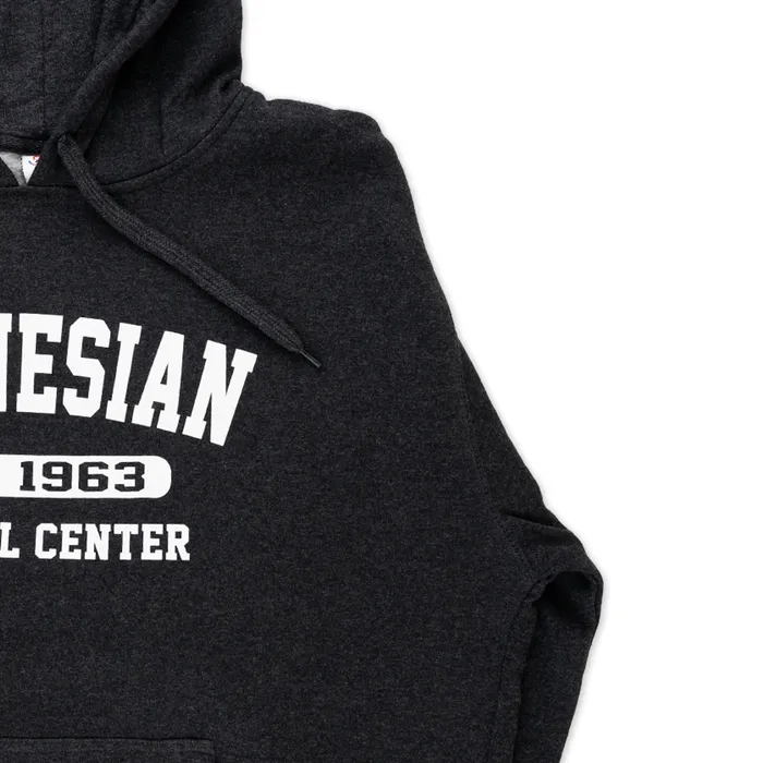 Rings Polynesian Cultural Center Est 1963 Hoodie Charcoal Black GOGOSPORTS