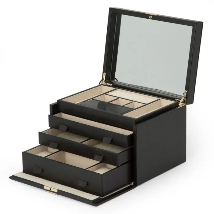 Rings RACHEL LYNN CHICAGO Palermo Large Jewelry Box Black