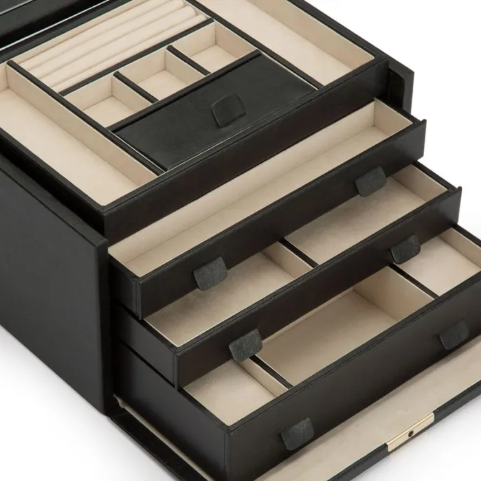 Rings RACHEL LYNN CHICAGO Palermo Large Jewelry Box Black