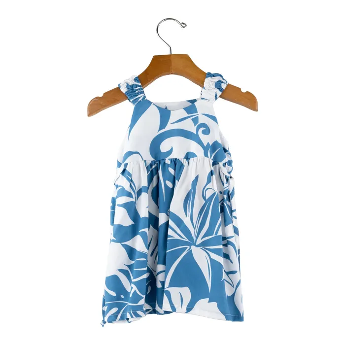 Rings RJCLANCEYLTD Infants Hawaiian Dress Blue and White