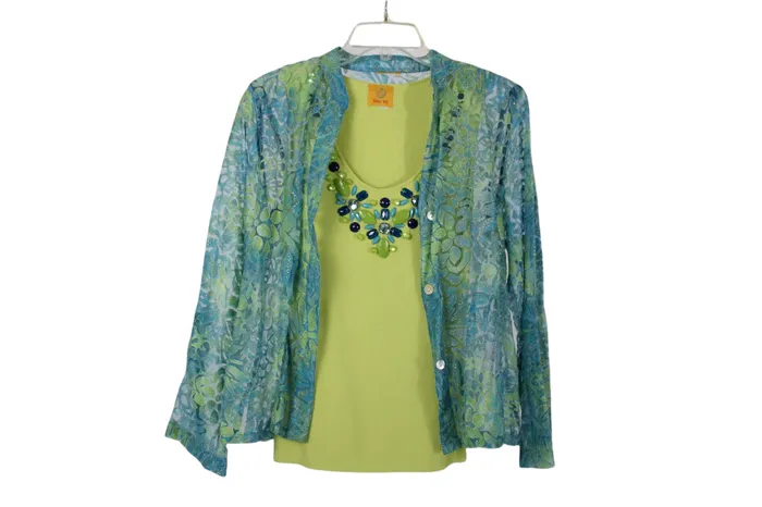 Rings Ruby Rd Blue Green Top Set M Ruby Rd