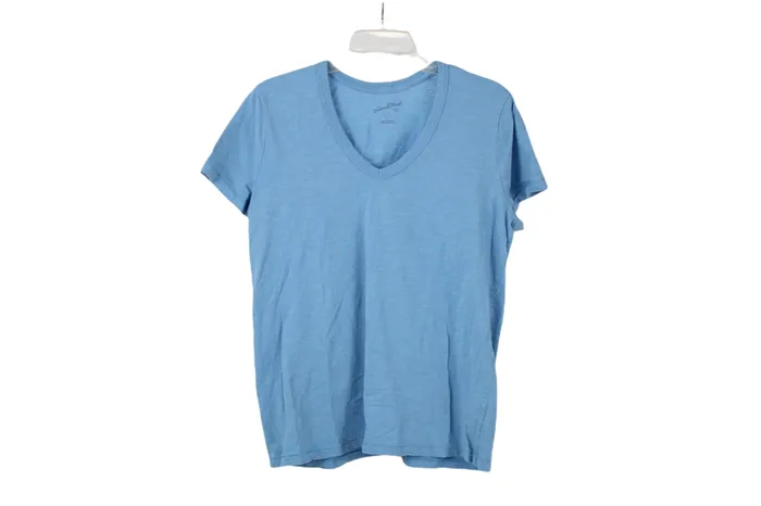 Rings Universal Thread Universal Thread Blue Short Sleeved Top L