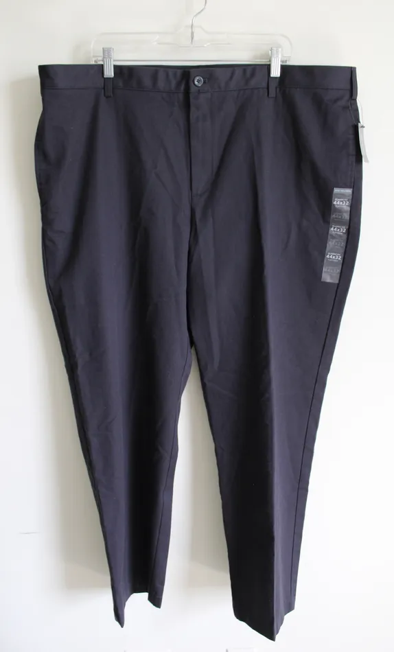 Rings Van Heusen NEW Van Heusen Classic Fit Black Pant 44X32