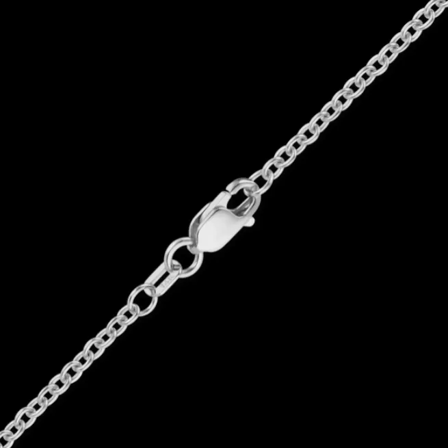 Rings Waltons Jewelry 14k White Gold DiamondCut Cable 16 Chain