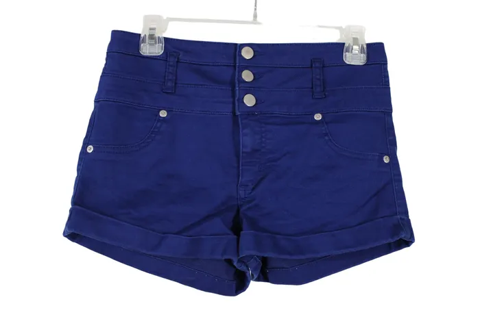Rings Xhilaration Blue High Rise Shorts 10 Xhilaration