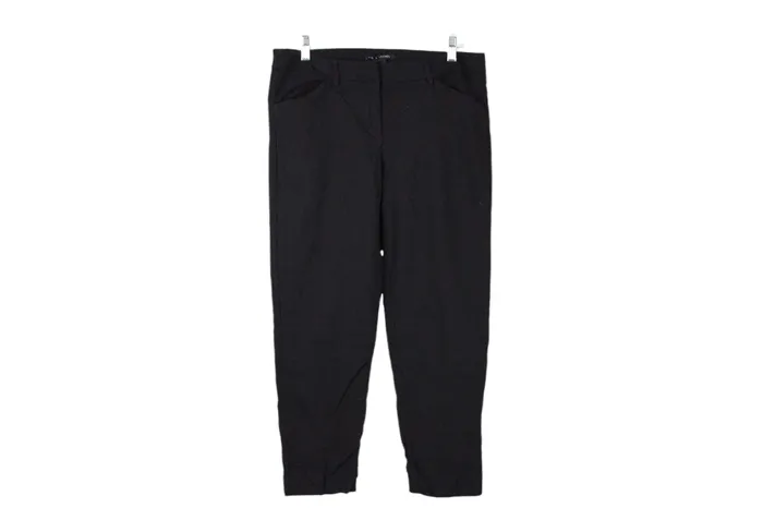 Rings Zac Rachel Zac Rachel Black Stretch Slacks 8