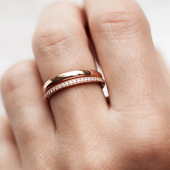 Roxanna Diamond Band Lab Grown Consider Bridal Rings