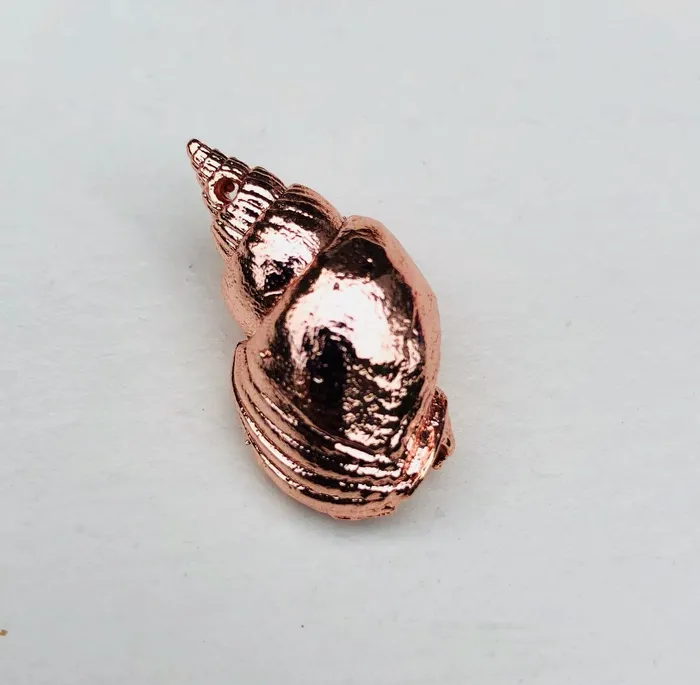 Sea Shell Pendant 25 cm Rose gold plated Peppy Beads Necklaces