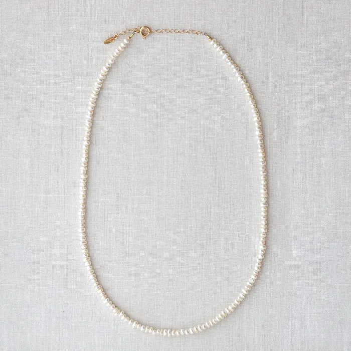 Seed Pearl Necklace Kris Nations Necklaces