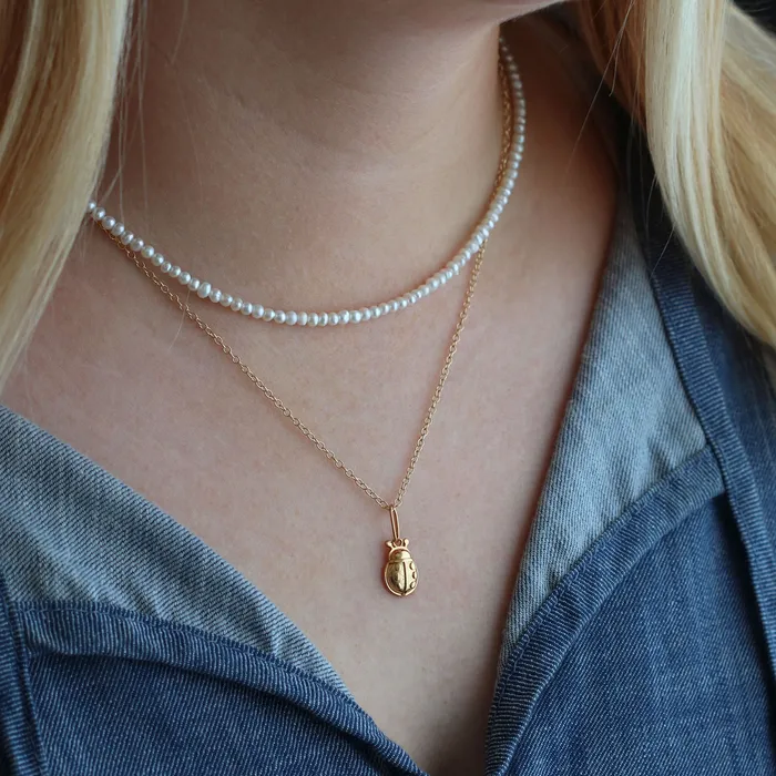 Seed Pearl Necklace Kris Nations Necklaces