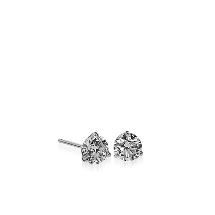 Shop John Atencio Earrings Natural Diamond Studs 30200 Total Carat Weight