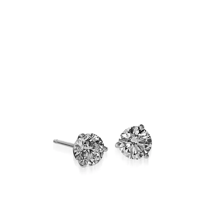 Shop John Atencio Earrings Natural Diamond Studs 30200 Total Carat Weight