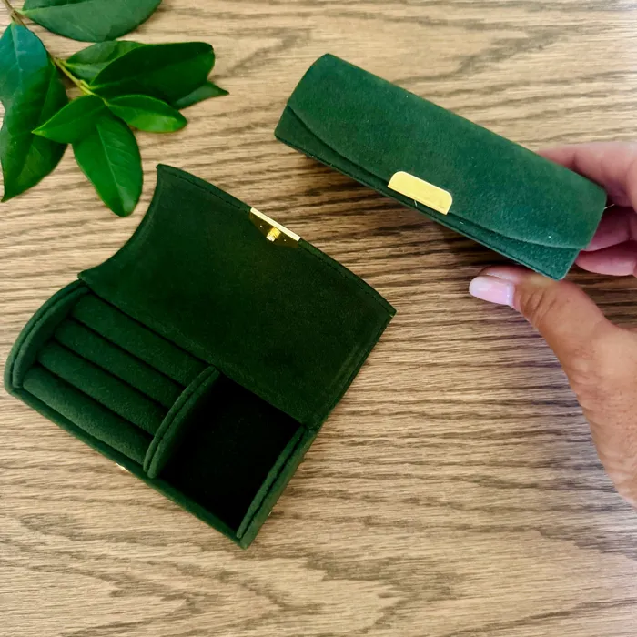 Small Velvet Jewellery Boxes iszi ONLINE Earrings