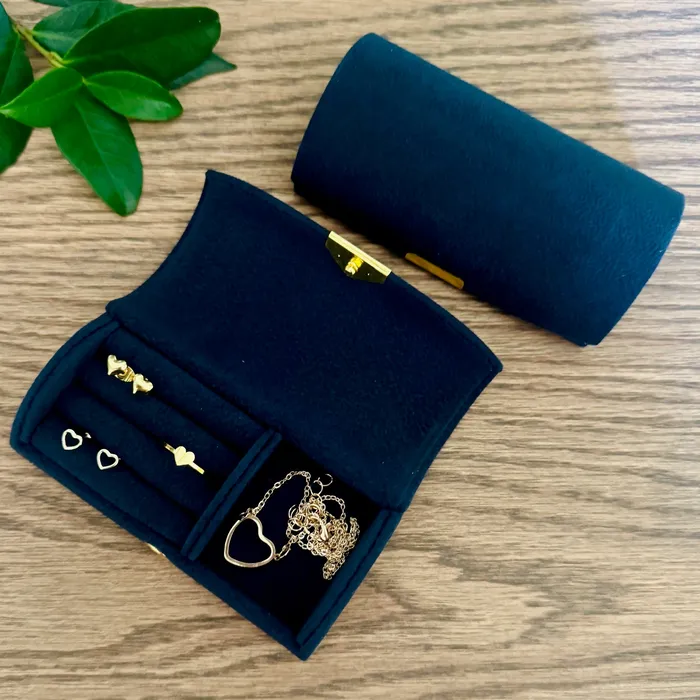 Small Velvet Jewellery Boxes iszi ONLINE Earrings