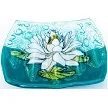 Soap Dish White Lotus PAMPEANAGLASS Rings