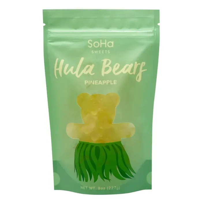 SOHADESIGNS Earrings SoHa Sweets Pineapple Hula Bears Gummies 8 oz