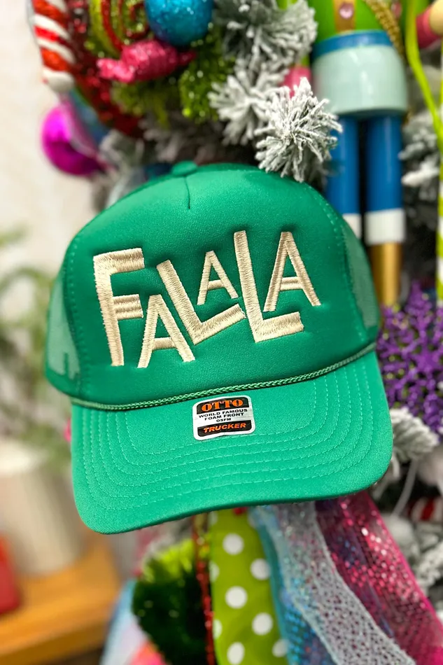Spirit Tribe Necklaces Fa La La Christmas Trucker Hat
