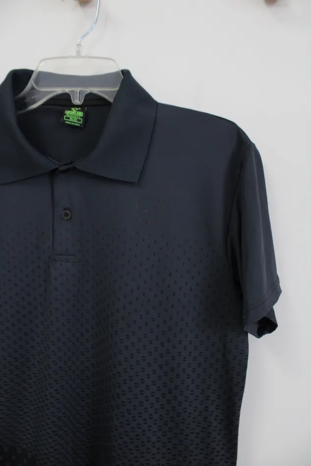 SportDri Gray Regular Fit Polo Shirt Youth 1820 SportDri Earrings
