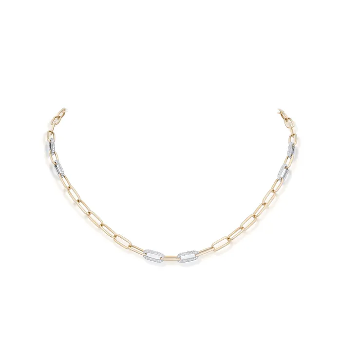 Stephen Silver Fine Jewelry Necklaces 275 Carat Diamond Paperclip Necklace