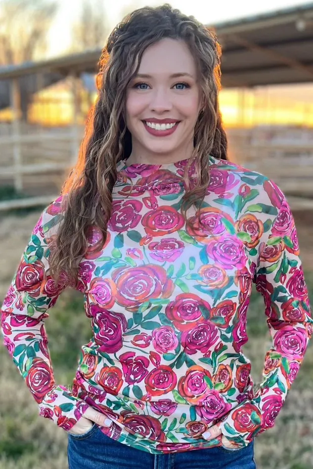 STERLING KREEK Necklaces THRIVE AND FLOURISH MESH TOP
