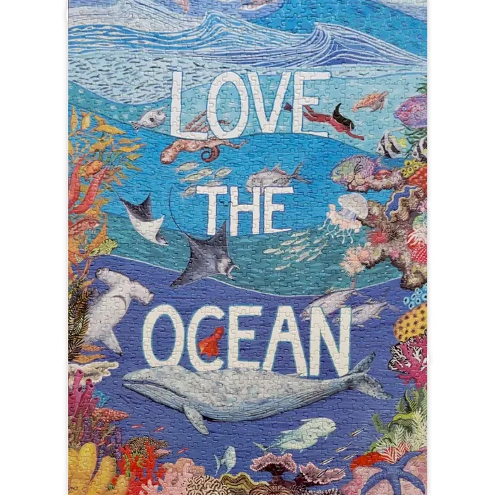 SURFSHACKPUZZLE Necklaces Surf Shack Love the Ocean Puzzle by Emma Lopes 1000 Pieces