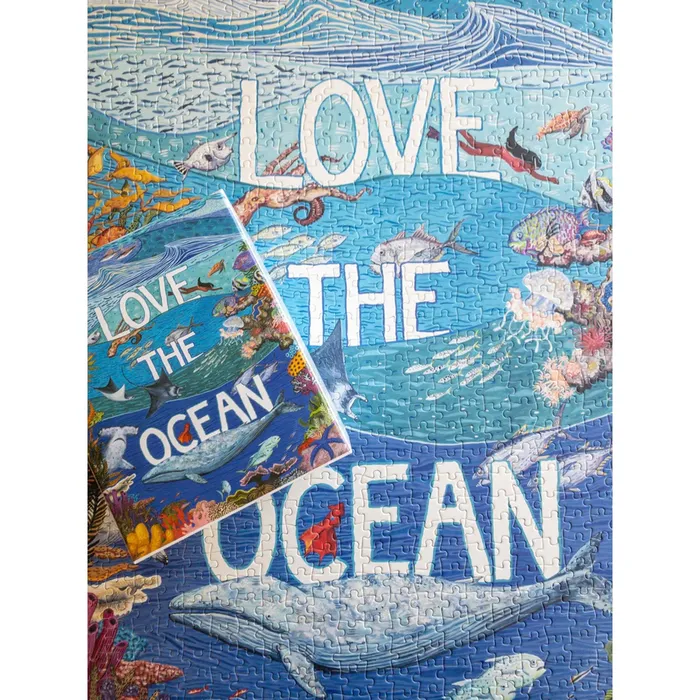 SURFSHACKPUZZLE Necklaces Surf Shack Love the Ocean Puzzle by Emma Lopes 1000 Pieces
