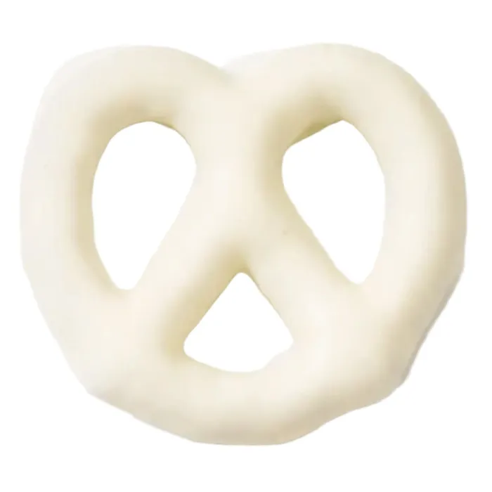 SWEETSHOPUSA Rings White Chocolate Covered Pretzels 1 oz