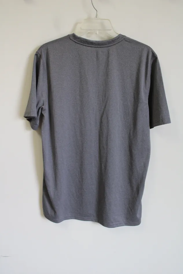 Tek Gear Earrings Tek Gear Gray Short Sleeved Shirt M