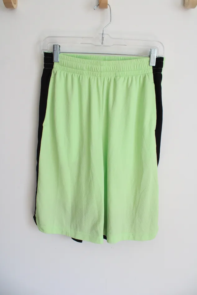 Tek Gear Necklaces Tek Gear Light Green Black Athletic Shorts S