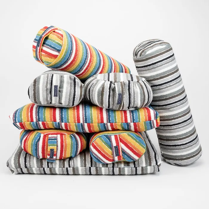 Textured Stripe Zabuton DharmaCrafts Earrings