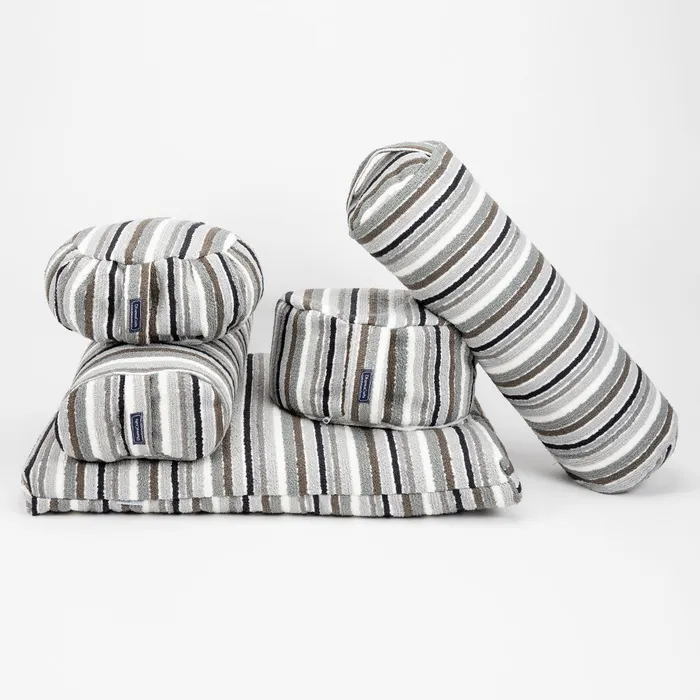 Textured Stripe Zabuton DharmaCrafts Earrings