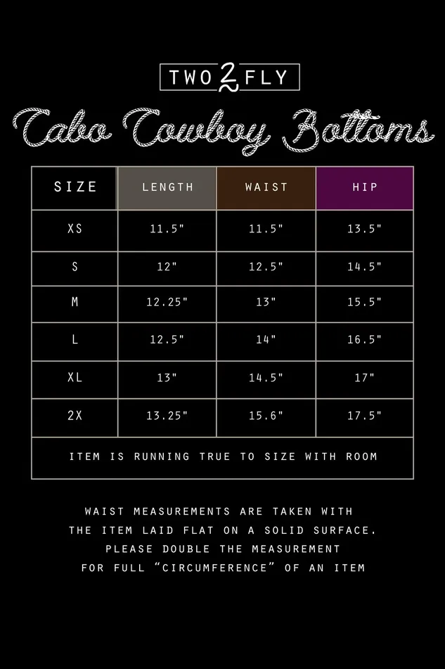 THE CABO COWBOY BOTTOMS 2FLY Earrings