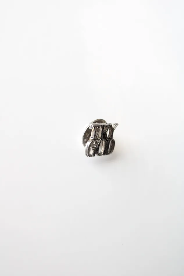 Tiffany Co Rings Tiffany Co Sterling Silver Try God Pin
