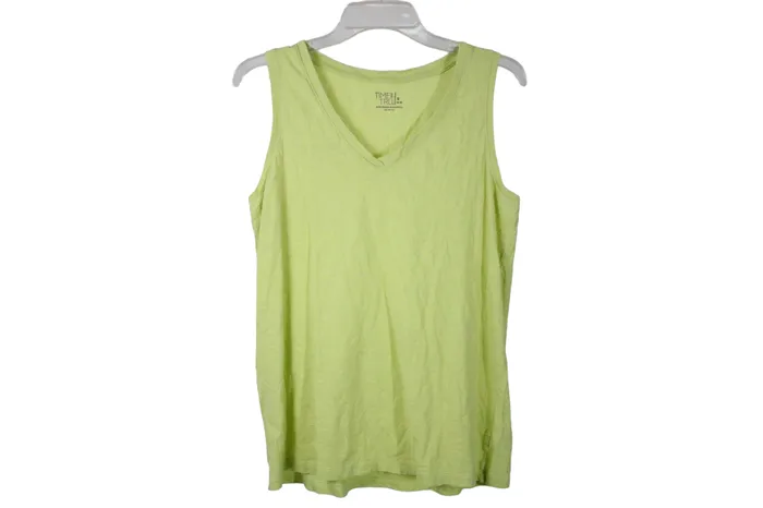 Time And Tru Necklaces Time And Tru Lime Green Tank S