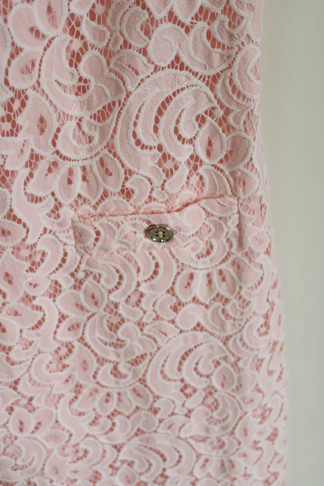 Tommy Hilfiger Earrings Tommy Hilfiger Pink Lace Dress 12