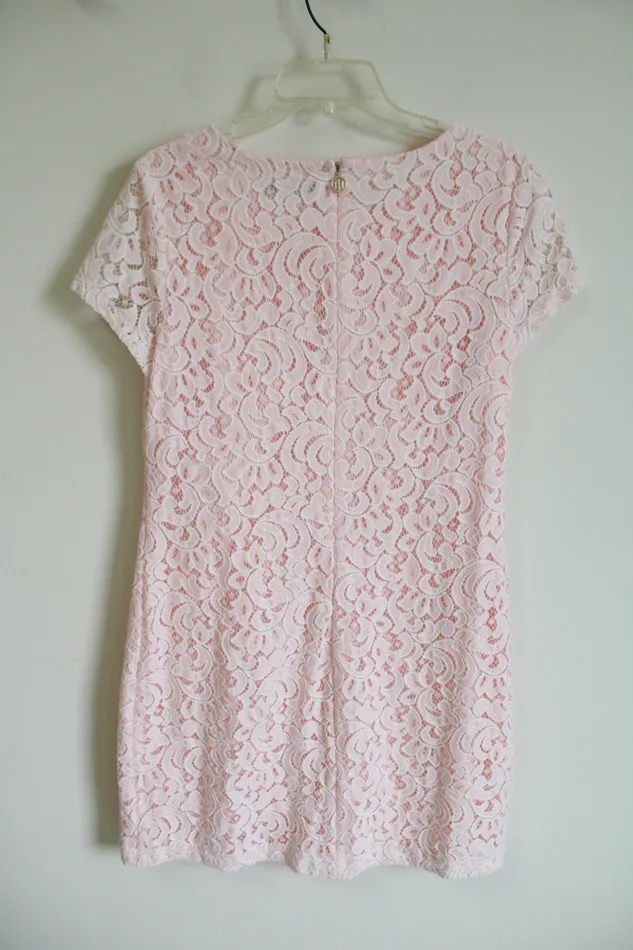 Tommy Hilfiger Earrings Tommy Hilfiger Pink Lace Dress 12