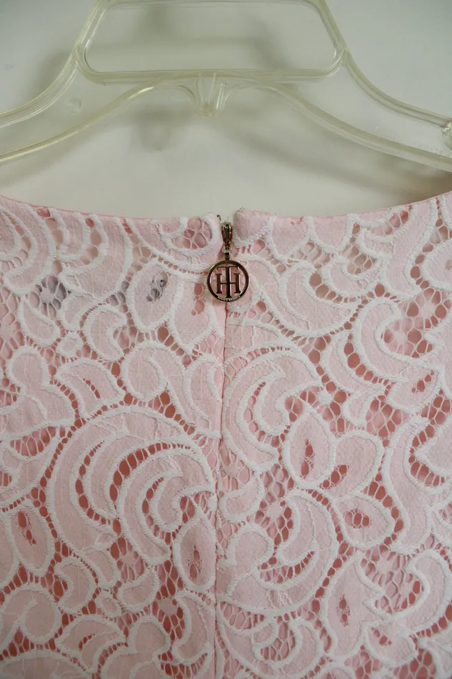 Tommy Hilfiger Earrings Tommy Hilfiger Pink Lace Dress 12