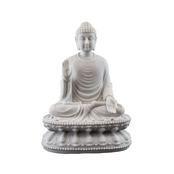 Top Land Trading Shakyamuni Buddha Statue In Abhya Mudra Earrings