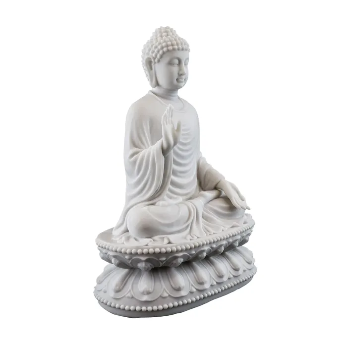 Top Land Trading Shakyamuni Buddha Statue In Abhya Mudra Earrings