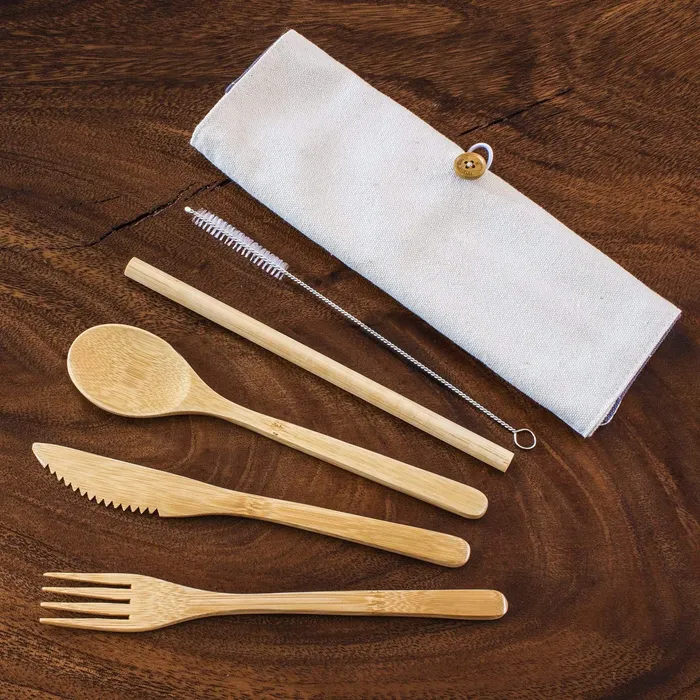 Totally Bamboo Take Along Reusable Bamboo Utensil Set TOTALLYBAMBOO Earrings
