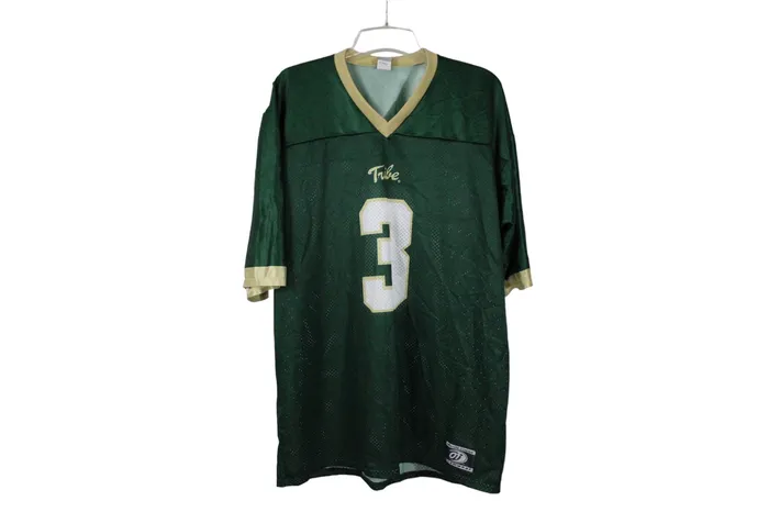 Tribe Green 3 Football Jersey XL Tribe Earrings