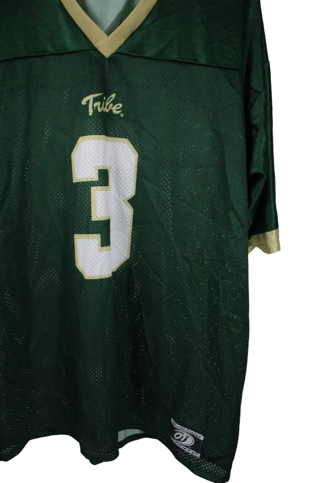 Tribe Green 3 Football Jersey XL Tribe Earrings