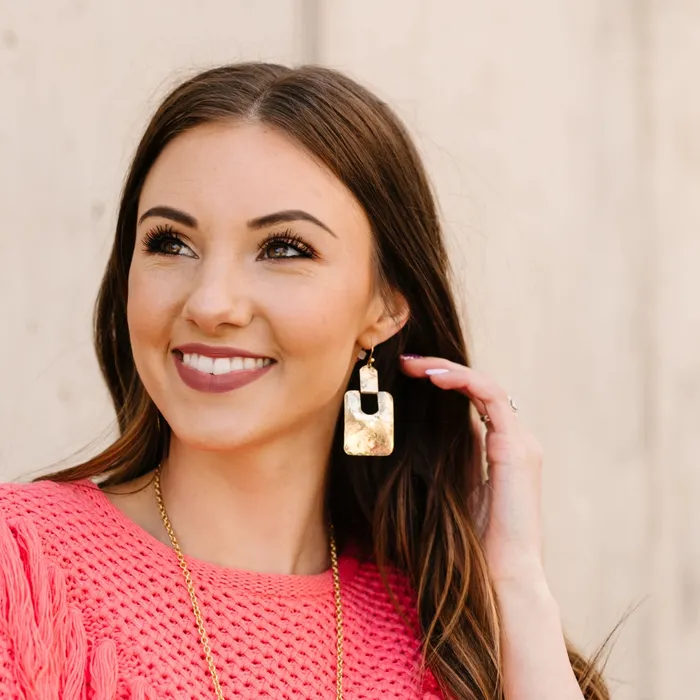 Twisted Silver Earrings NILE Earrings