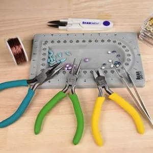 Ultimate Beaders Mini Travel Kit Beaders Tool Kit With Storage Box Peppy Beads Rings