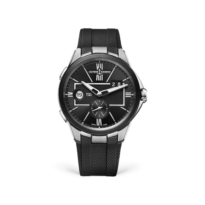 Ulysse Nardin Blast Dual Time 42mm Stainless Steel Watch Ulysse Nardin Earrings Ulysse Nardin Blast Dual Time 42mm Stainless Steel Watch Ulysse Nardin Earrings