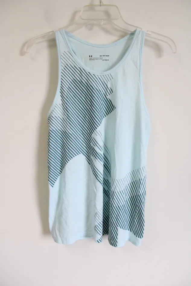 Under Armour Loose Fit Blue Tank XS Under Armour Rings