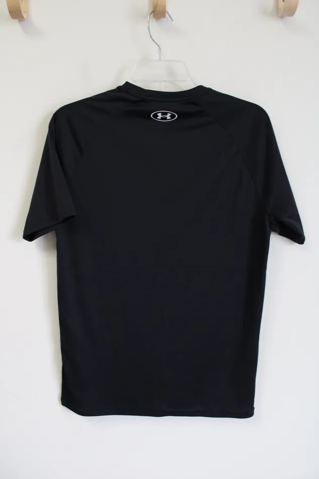 Under Armour Rings Under Armour Black Logo Tee S